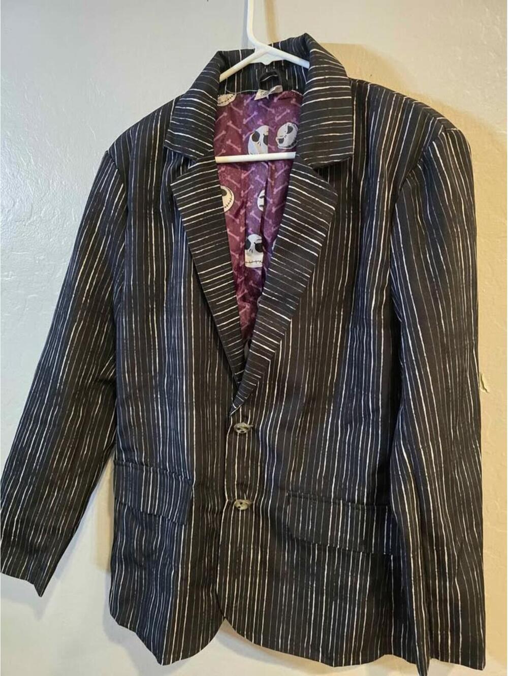 Disney Nightmare Before Christmas Jack Skellington Jacket Men's Size Medium